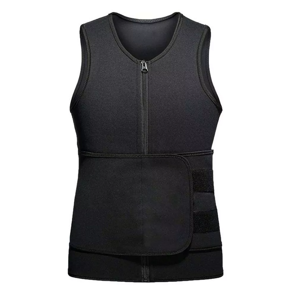 Shaper tal-ġisem tal-Isport tal-irġiel Slim Fit Sawna mingħajr kmiem