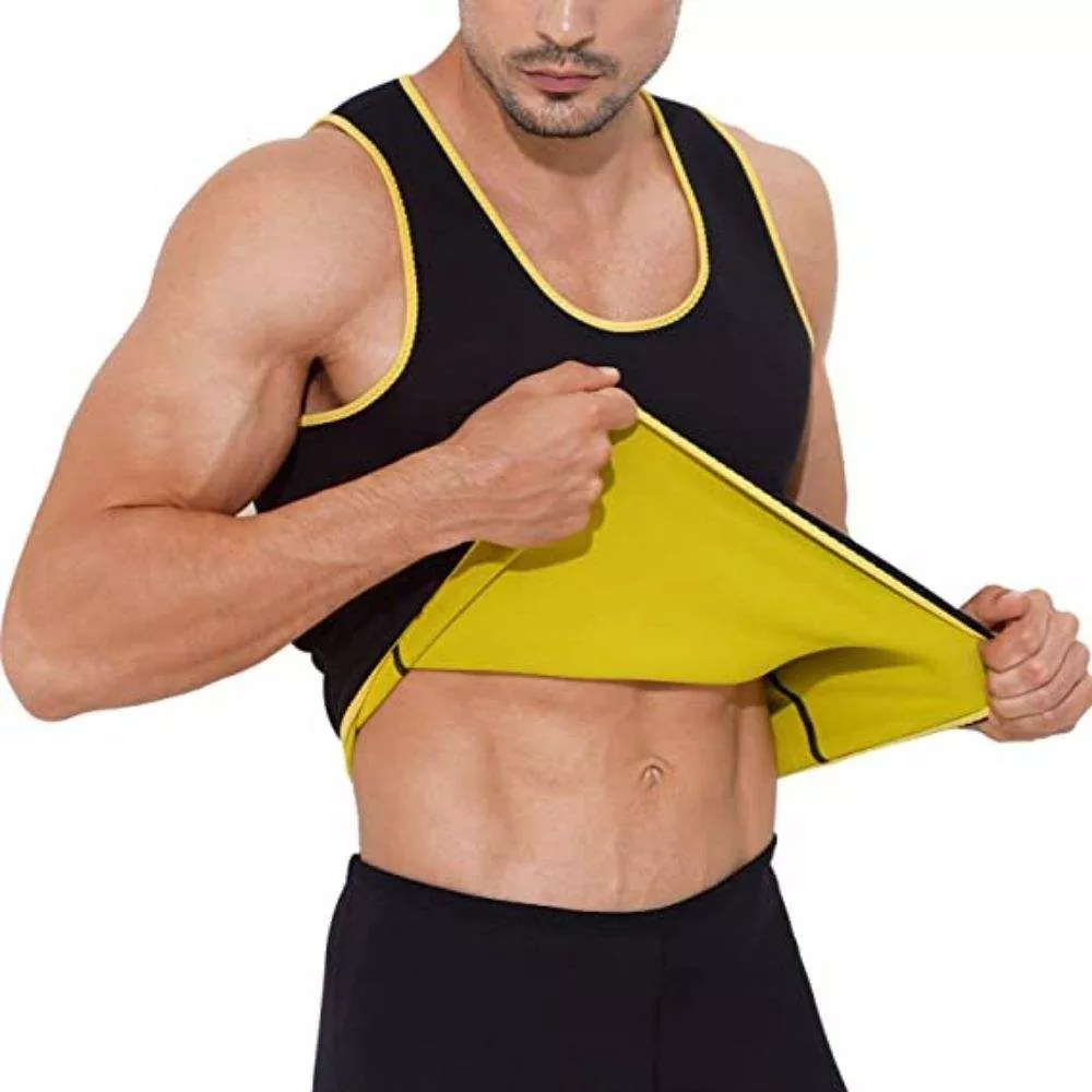 Workout Weight Loss Sweat Enhancer Sawna Suit Għall-Irġiel